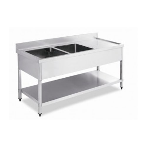 Stainless Steel Sink Table With Cold Tap